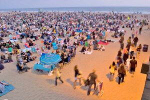 CHANGING: Music fans who watch the Twilight Concert Series from the sand are in for changes. (Brandon Wise brandonw@www.smdp.com)