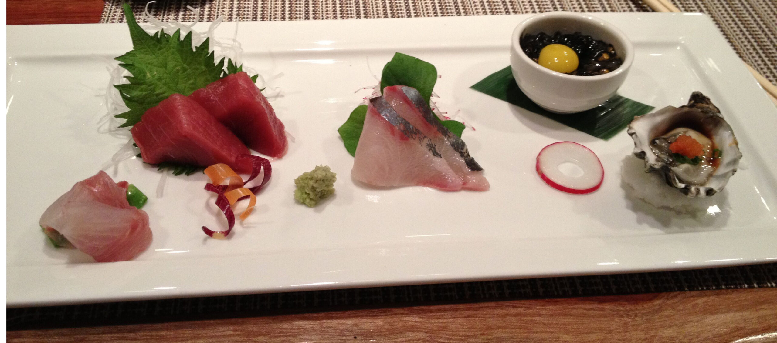 A Kaiseki plate at Shunji Japanese Cuisine, which replaced Mr. Cecil's California Ribs on Pico Boulevard just outside Santa Monica. (Photo by Merv Hecht)