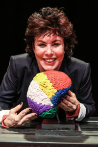 Ruby Wax stars in 'Ruby Wax is Out of Her Mind,' now playing at The Edye. (Chelsea Lauren Getty Images)