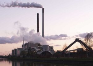 The European Union reports that by the year 2020 emissions from sectors covered by the Emissions Trading System (ETS) will be 21 percent lower than they were in 2005 and 43 percent lower by 2030. Pictured: A coal-fired power plant in Germany. (Photo by Arnold Paul)