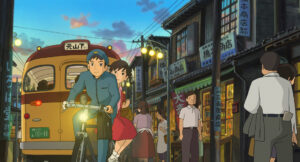 ANIMATED FLICK: Opening this week at the Landmark Theatres in West L.A. and expected to open next week at Laemmle's Monica 4-Plex is a beautiful, simple and moving animated feature from G-Kids, distributors of animated and youth-oriented films, called ‘From Up on Poppy Hill.' (Photo courtesy Studios Ghibli)