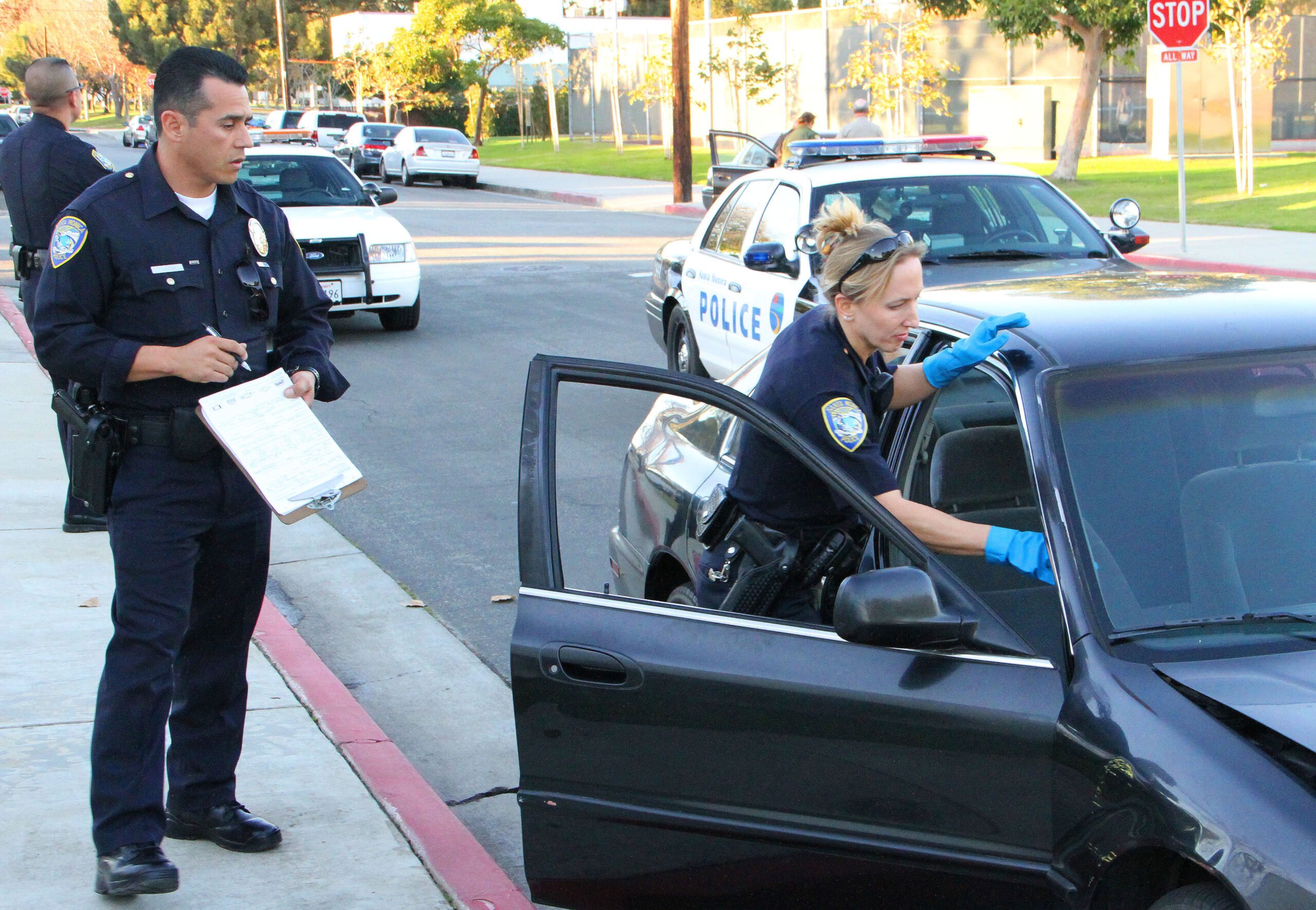 Santa Monica police officers and firefighters may be asked to pay more towards their retirement. (File photo)