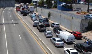 A fatal accident closed the I-10 Freeway on June 6. (Matthew Hall matt@www.smdp.com)