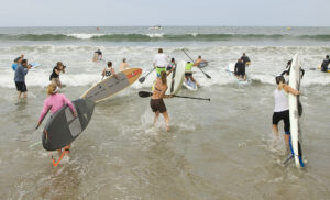 Santa Monica Pier Paddleboard Race & Ocean Festival 2010. (File photo)