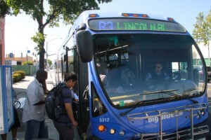 Changes are in the works for the Route 3 bus that travels down Lincoln Boulevard. (Daniel Archuleta)