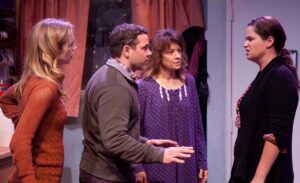 THE CAST: Kirsten Kollender, Joshua Bitton, Peggy Dunne and Jennifer Pollono star in 'Lost Girls.' (Photo courtesy John Flynn)