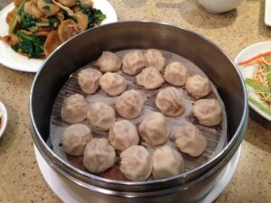 The shrimp and melon dumplings. (Photos by Merv Hecht)