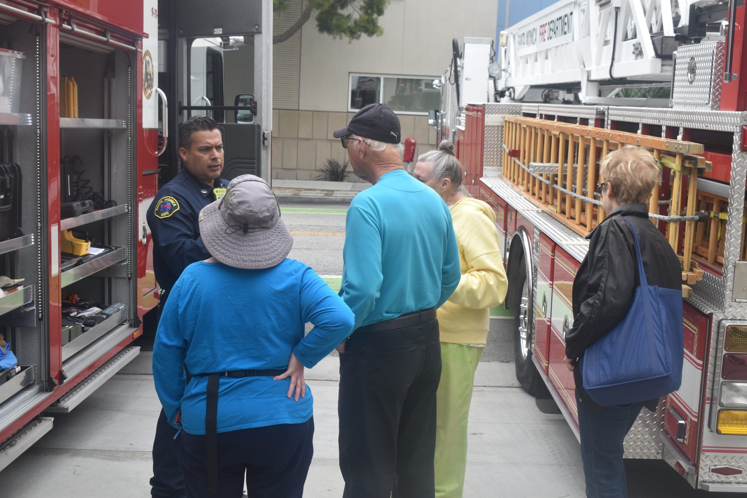 Families Fired Up For Fire Service Day Activities Santa Monica Daily