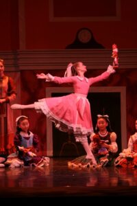 Molly Novack as Clara in Westside Ballet of Santa Monica's 'The Nutcracker.' ( Photo by Todd Lechtick)