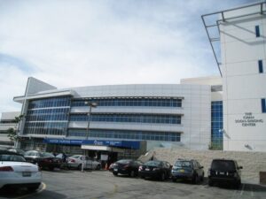 Parking at Saint John's Health Center could get worse now that the hospital was told it will no longer be able to lease 450 parking spaces at nearby Colorado Center. (Photo courtesy Google Images)